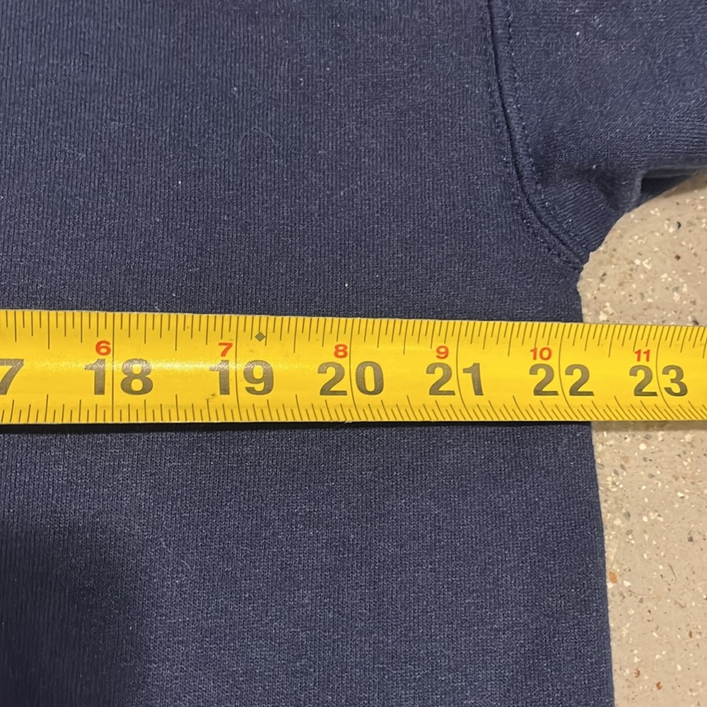 VINTAGE C PORT AND COMPANY UNITED STATES NAVY GRAPHIC SWEATSHIRT NAVY BLU SIZE L - Picture 9 of 11